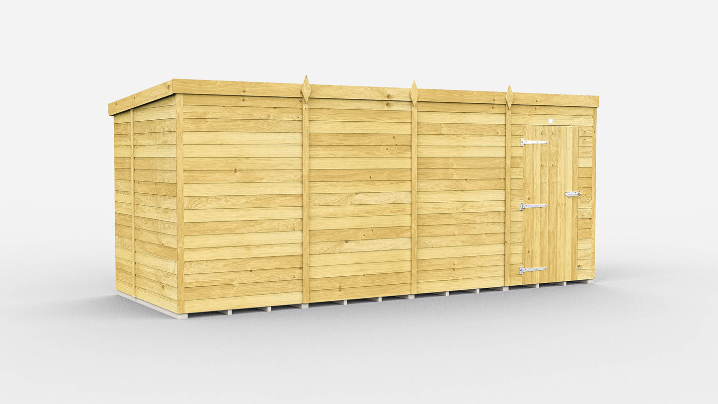 Sheds DIY Pent Garden Shed 6 ft Width
