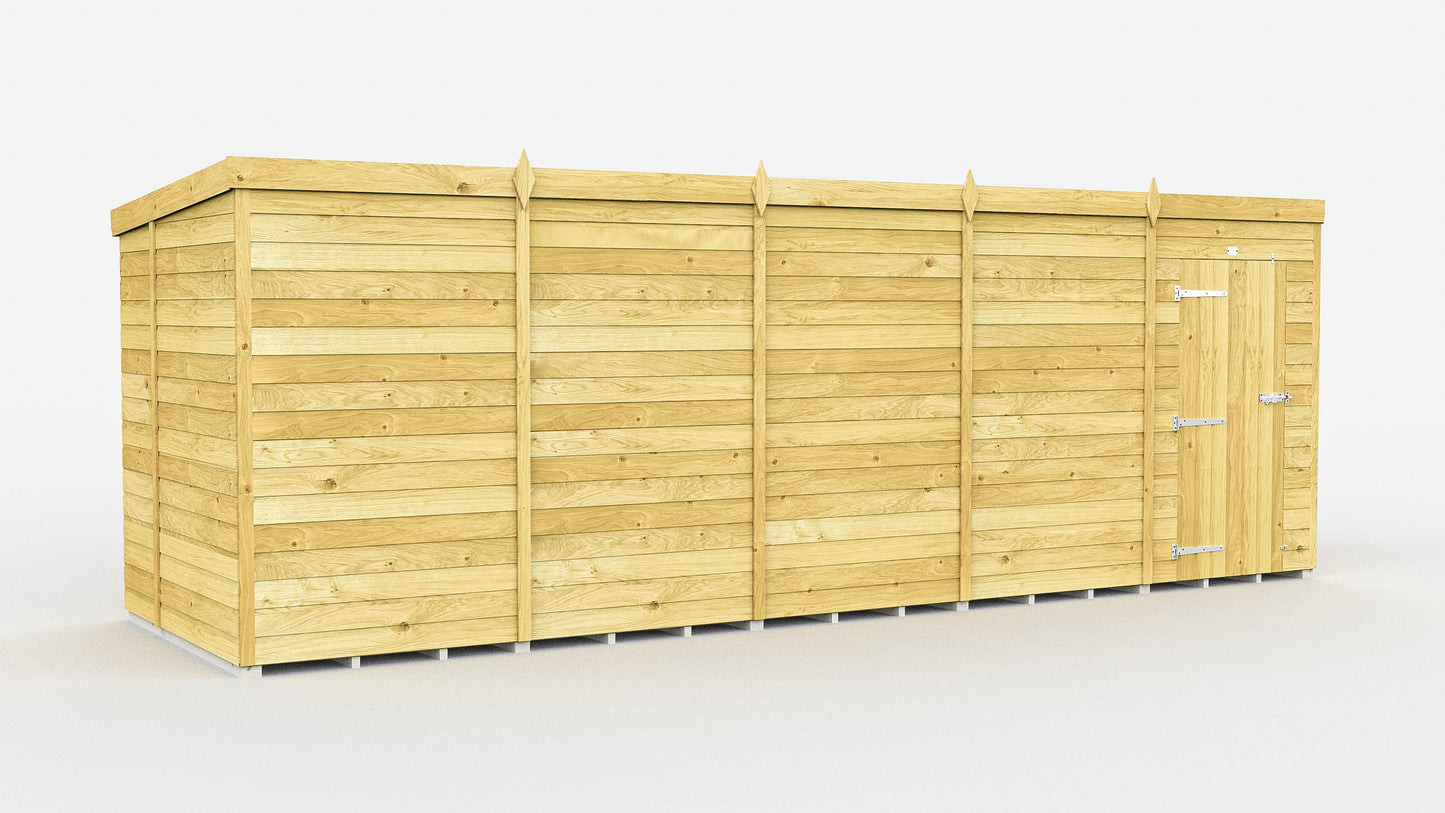 Sheds DIY Pent Garden Shed 6 ft Width