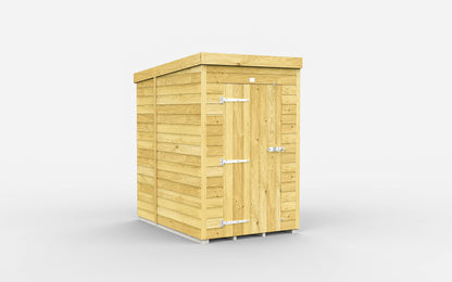 Sheds DIY Pent Garden Shed 6 ft Width