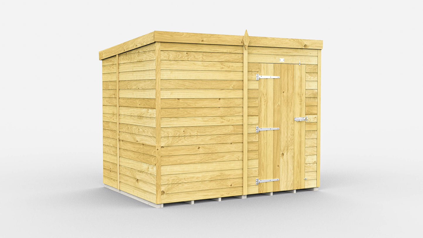 Sheds DIY Pent Garden Shed 6 ft Width