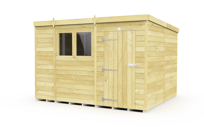 Sheds DIY Pent Garden Shed 8 ft Width