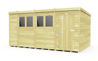 Sheds DIY Pent Garden Shed 8 ft Width