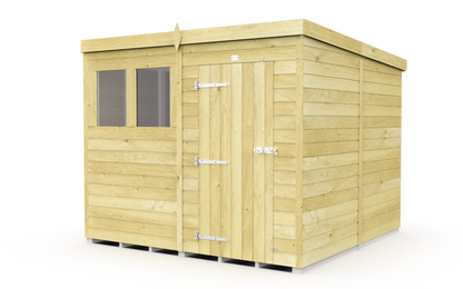 Sheds DIY Pent Garden Shed 8 ft Width
