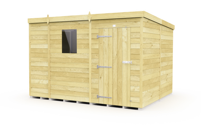Sheds DIY Pent Garden Shed 8 ft Width