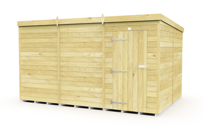 Sheds DIY Pent Garden Shed 8 ft Width