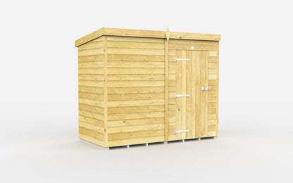 Sheds DIY Pent Garden Shed 4 ft Width