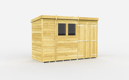 Sheds DIY Pent Garden Shed 4 ft Width