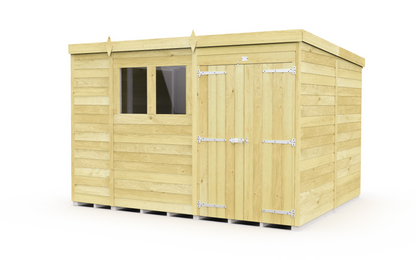 Sheds DIY Pent Garden Shed 8 ft Width