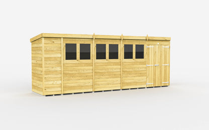 Sheds DIY Pent Garden Shed 5 ft Width