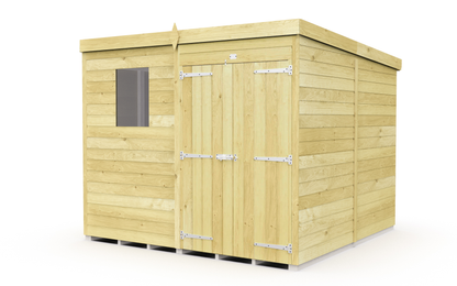 Sheds DIY Pent Garden Shed 8 ft Width