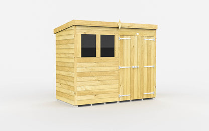 Sheds DIY Pent Garden Shed 4 ft Width