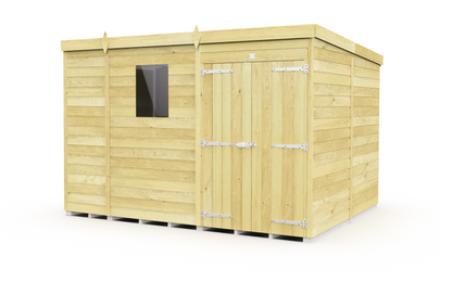 Sheds DIY Pent Garden Shed 8 ft Width