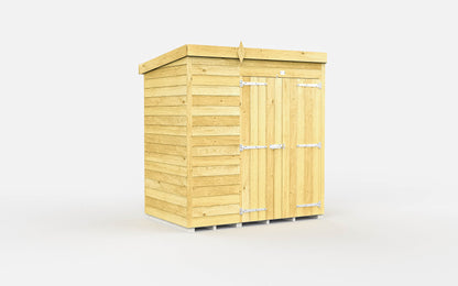 Sheds DIY Pent Garden Shed 4 ft Width