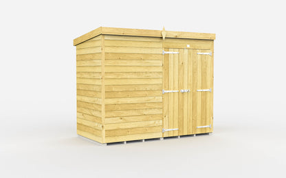 Sheds DIY Pent Garden Shed 4 ft Width