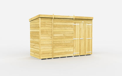 Sheds DIY Pent Garden Shed 4 ft Width