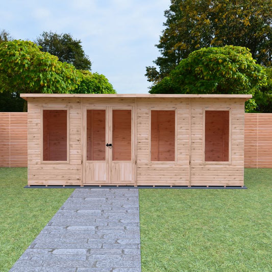 Shire Peony 16x6 Pent Summerhouse
