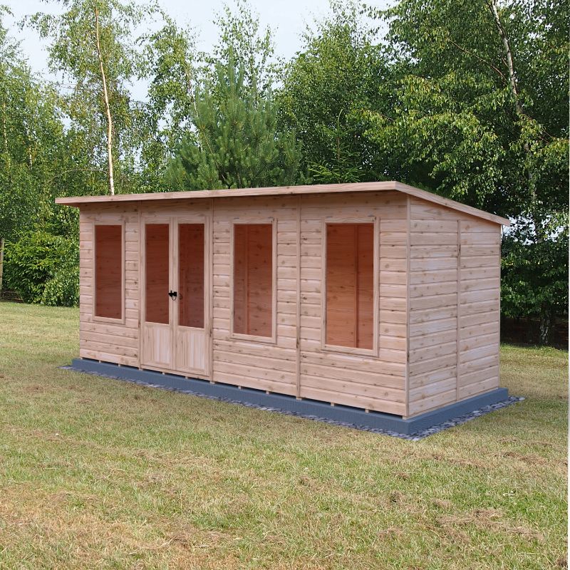 Shire Peony 16x6 Pent Summerhouse
