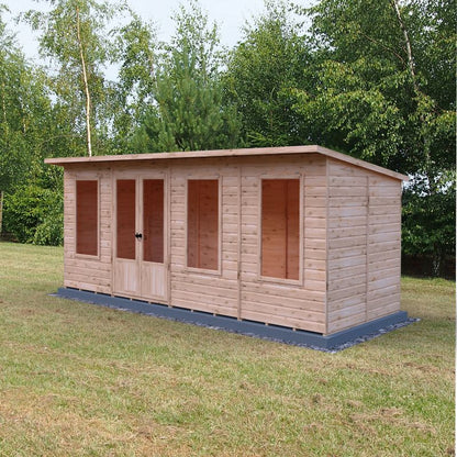 Shire Peony 16x6 Pent Summerhouse