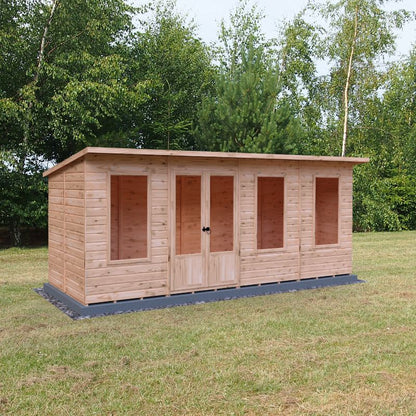 Shire Peony 16x6 Pent Summerhouse