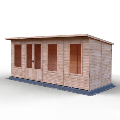 Shire Peony 16x6 Pent Summerhouse