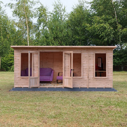 Shire Peony 16x6 Pent Summerhouse