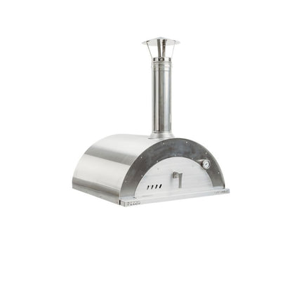 GrillSymbol Stainless Steel Wood Fired Pizza Oven Pizzo-inox