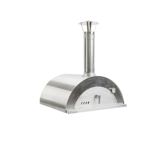 GrillSymbol Stainless Steel Wood Fired Pizza Oven Pizzo-inox