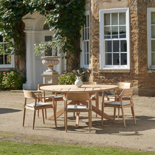 Pacific Lifestyle - Reuleaux / Salita Outdoor 6 Seater Dining Set