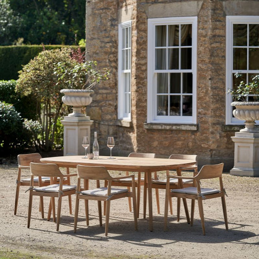 Pacific Lifestyle - Salita Outdoor 6 Seater Dining Set