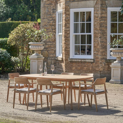 Pacific Lifestyle - Salita Outdoor 6 Seater Dining Set