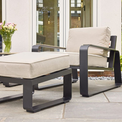 HEX Living Sandon Chair and Footstool Set