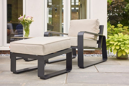 HEX Living Sandon Chair and Footstool Set