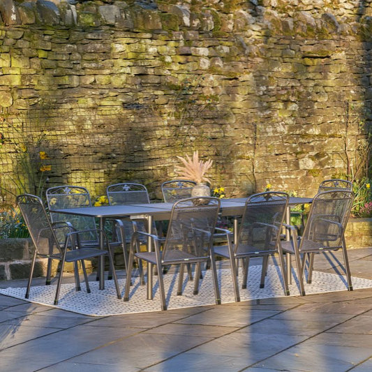 Pacific Lifestyle - Savoy Extendable Rectangular 8 Seater Dining Set
