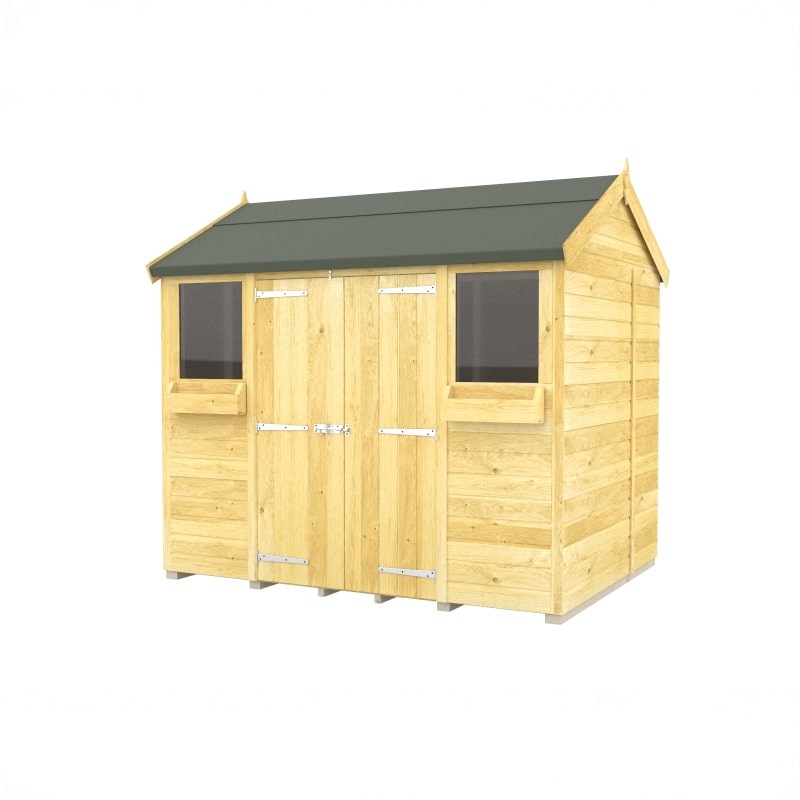 Sheds DIY Apex Summer Shed 8 ft Width