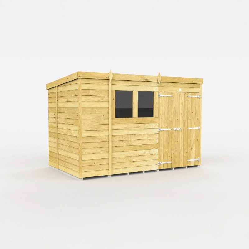 Sheds DIY Pent Garden Shed 6 ft Width