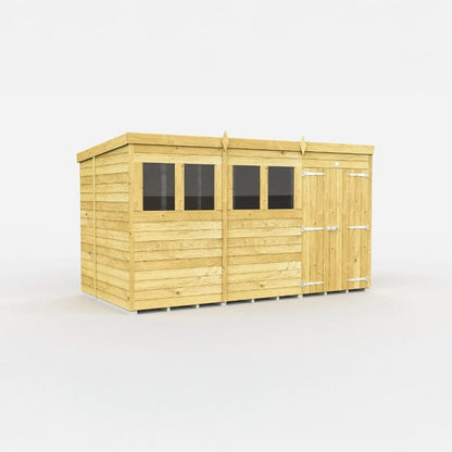 Sheds DIY Pent Garden Shed 7 ft Width