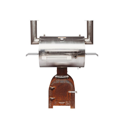 GrillSymbol BBQ Smoker Smoky Beast Silver