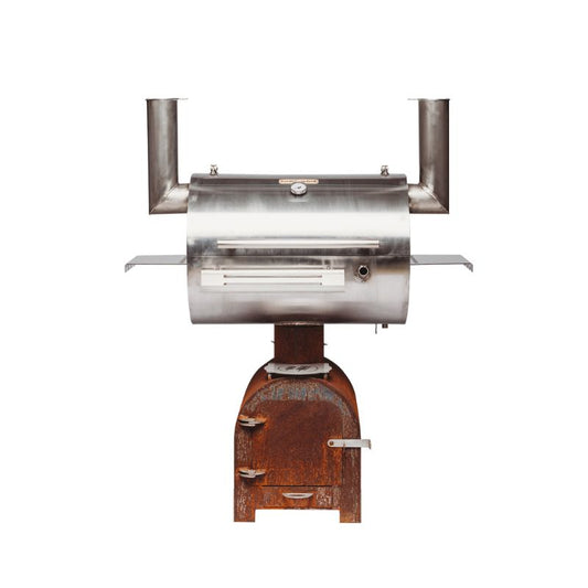 GrillSymbol BBQ Smoker Smoky Beast Silver