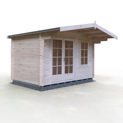 Shire Glenmore 12x8 28mm Log cabin