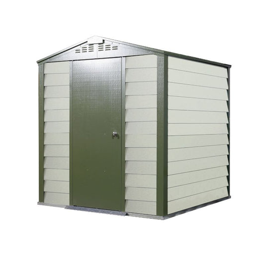 Trimetals Titan 640 Apex Metal Garden Shed
