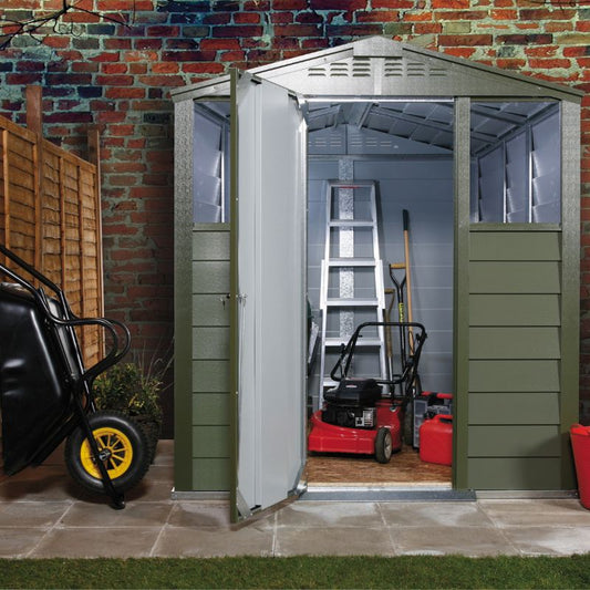 Trimetals Titan 630 Apex Metal Garden Shed