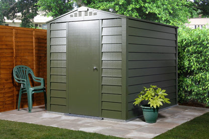 Trimetals Titan 640 Apex Metal Garden Shed
