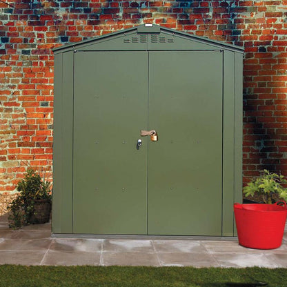 Trimetals Titan 640 Apex Metal Garden Shed