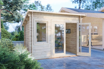 Shire Elm 10x10 44mm Log cabin