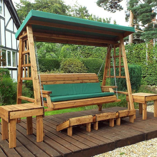 Charles Taylor - Dorset Three Seater Swing Green