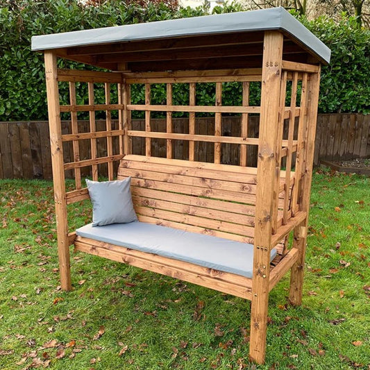 Charles Taylor - Bramham Three Seater Arbour Grey