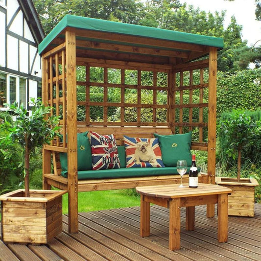 Charles Taylor - Bramham Three Seater Arbour Green
