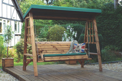 Charles Taylor - Dorset Three Seater Swing Green