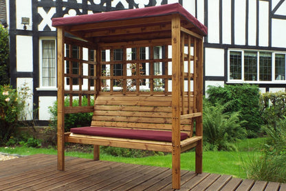 Charles Taylor - Bramham Three Seater Arbour Burgundy