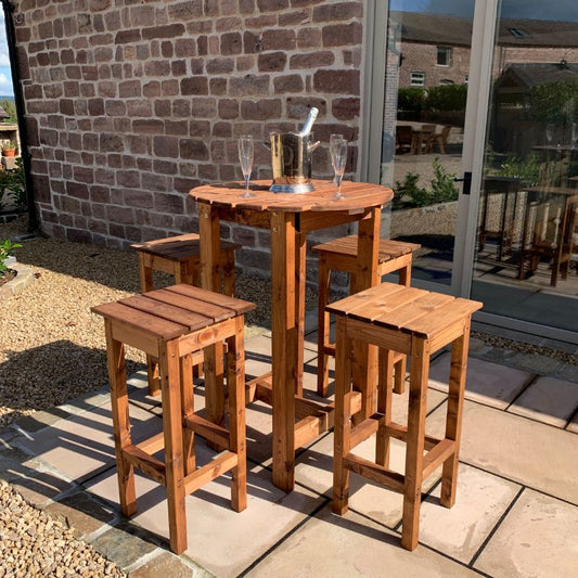 Charles Taylor - Alfresco Bar Set Four Seater